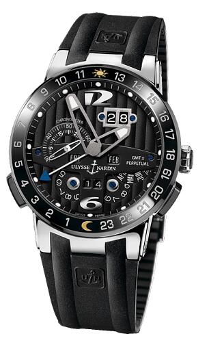 Ulysse Nardin Perpetual Calendars Black Toro 320-00-3 Replica Watch